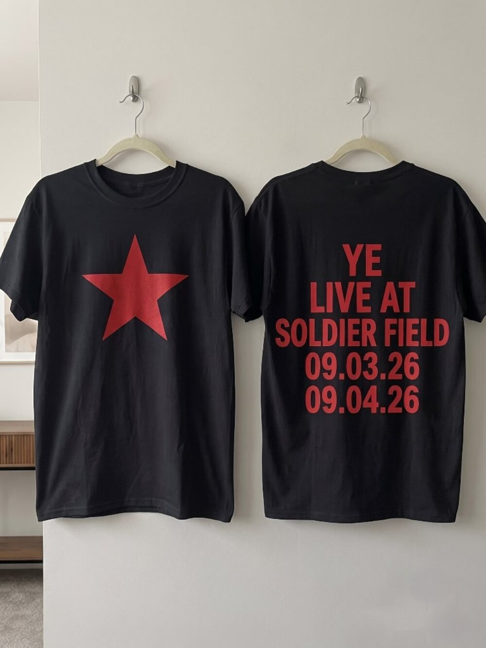 Kanye West YE Live at Soldier Field Chicago T-shirt